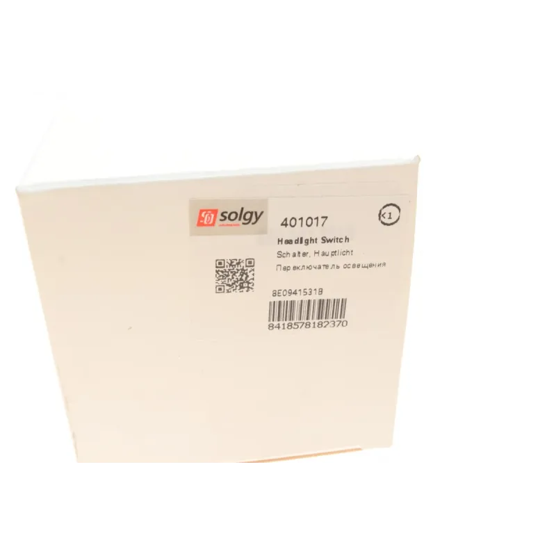 Перемикач світла фар SOLGY 401017 для Audi A4 B6/B7 2000-2008 з функцією протитуманного ліхтаря