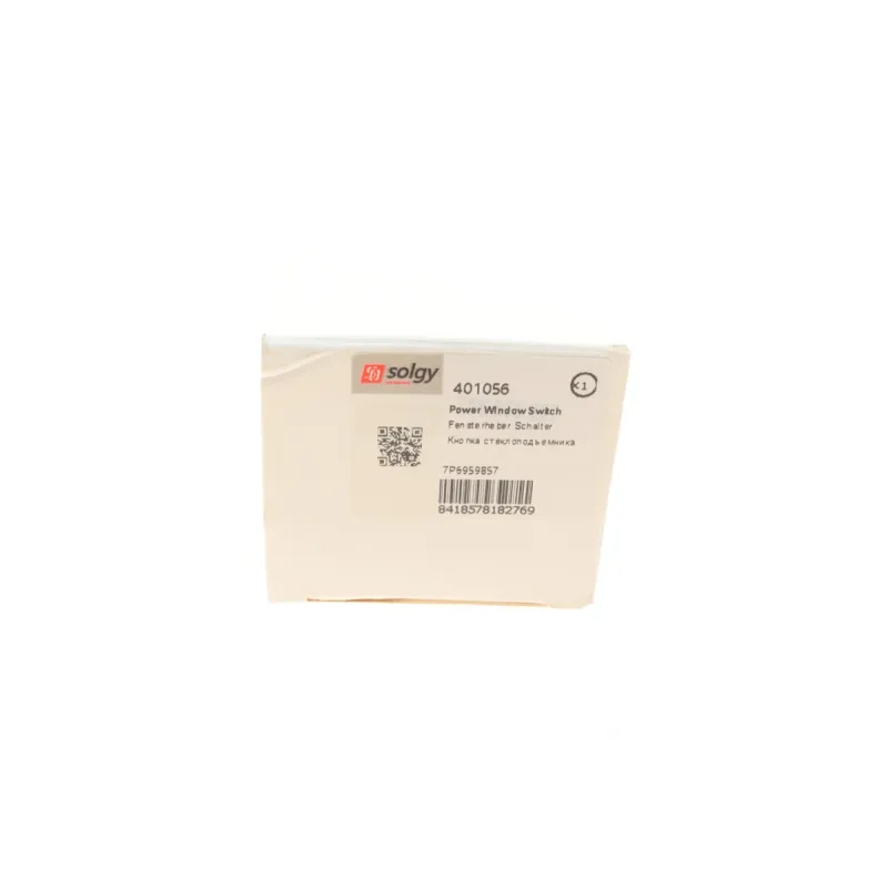 Кнопка склопідіймача ліва SOLGY 401056 для Volkswagen Touareg 7P5 2010-2018 (блок)