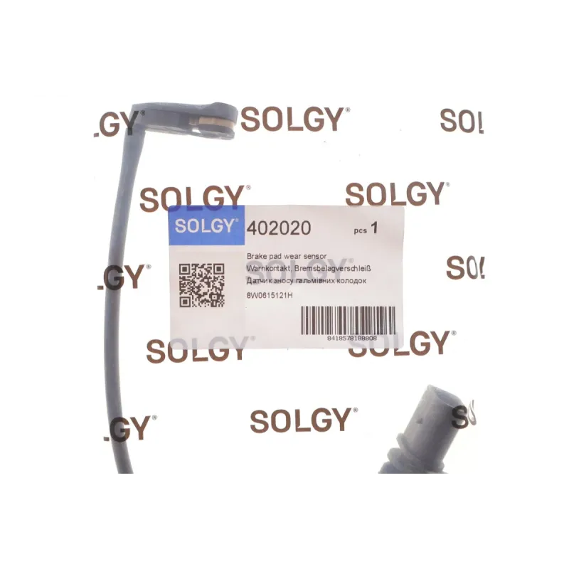 Датчик зносу гальмівних колодок SOLGY 402020 передній для Audi A4 B9, A5, Q5 (2015+)