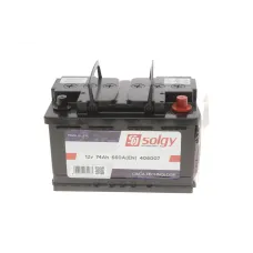 Купити Акумулятор SOLGY 406007 74Ah/660A (278x175x175/+R) для Alfa Romeo 156, Audi 100 | KovelAutoHub