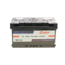 Купити Акумуляторна батарея SOLGY 80Ah/720A (315x175x175/+R) 406023 | KovelAutoHub