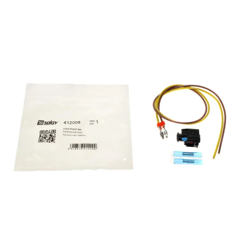 Ремкомплект кабелю форсунки SOLGY 412008 для Fiat 1.3-2.0JTD, Opel 1.7-2.0CDTI