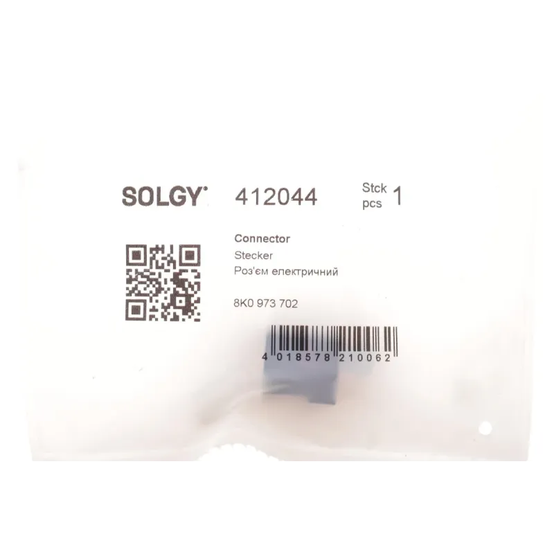 Роз'єм (фішка) електричний VW Caddy 15-/T5/T6 09- (2 конт.) (1,5 mm)