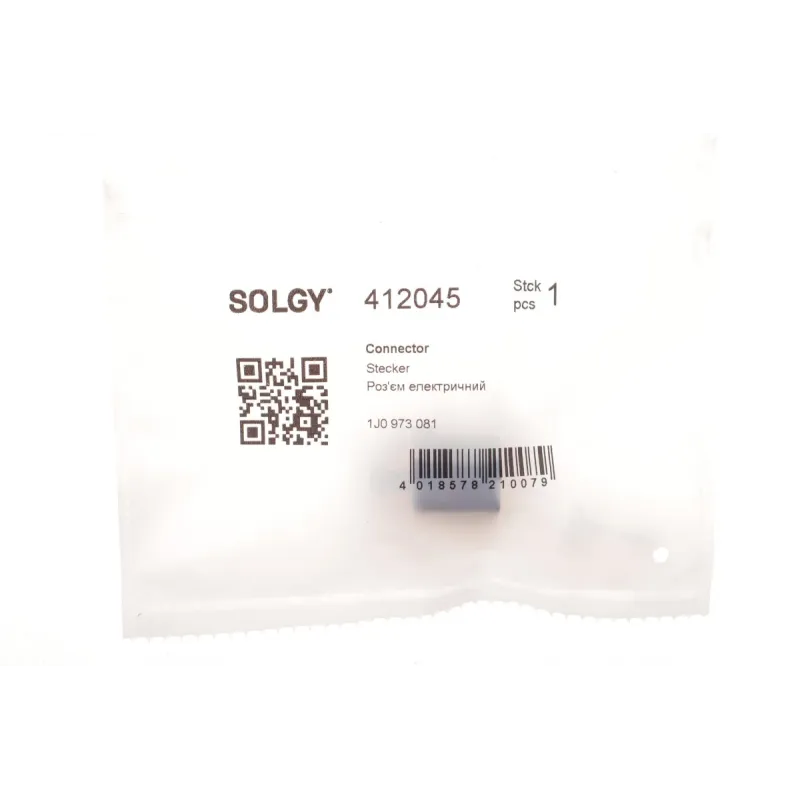 Роз'єм датчика тиску оливи SOLGY 412045 для Audi A3 8L1, A4 B5, Skoda Octavia I 1.5 мм