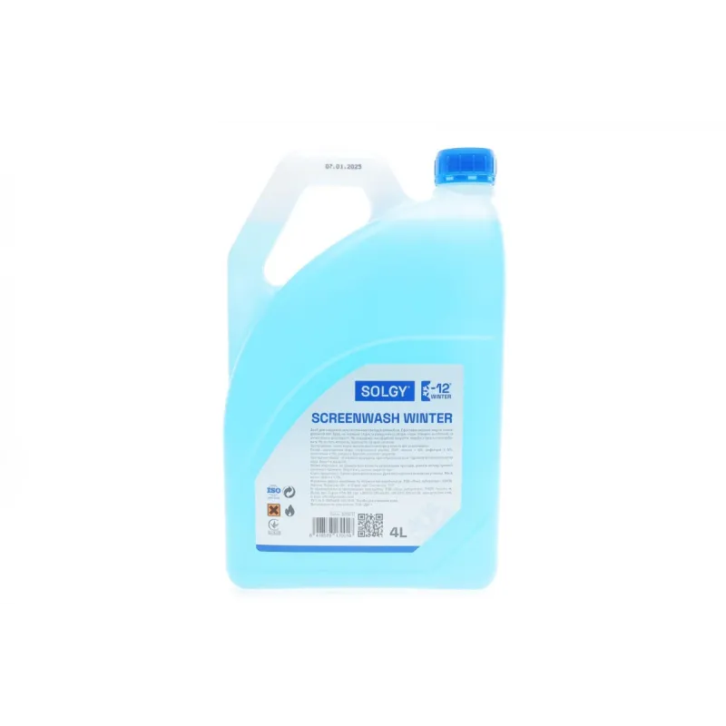 Омивач скла зимовий SOLGY 4л (-12°C) 501001