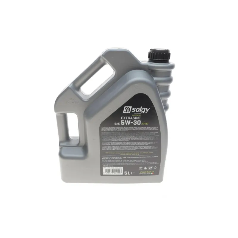 Моторна олива SOLGY EXTRASINT A7-B7 5W30 (5L) API SN Plus/SP, ILSAC GF-6, Ford 913D, MB 229.61, RN 0700