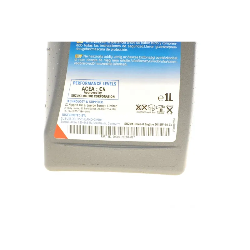 Моторна олива SUZUKI 5W30 Ecstar C4 1L ACEA C4 99000-21E60B017