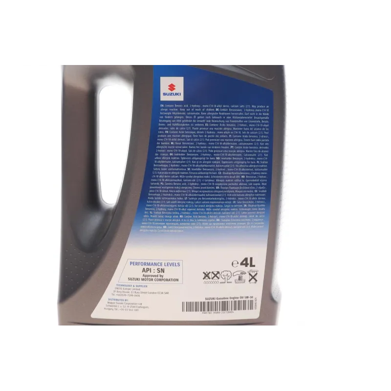 Моторна олива SUZUKI Ecstar FS 5W30 4л API SN 990R0-21E72B004
