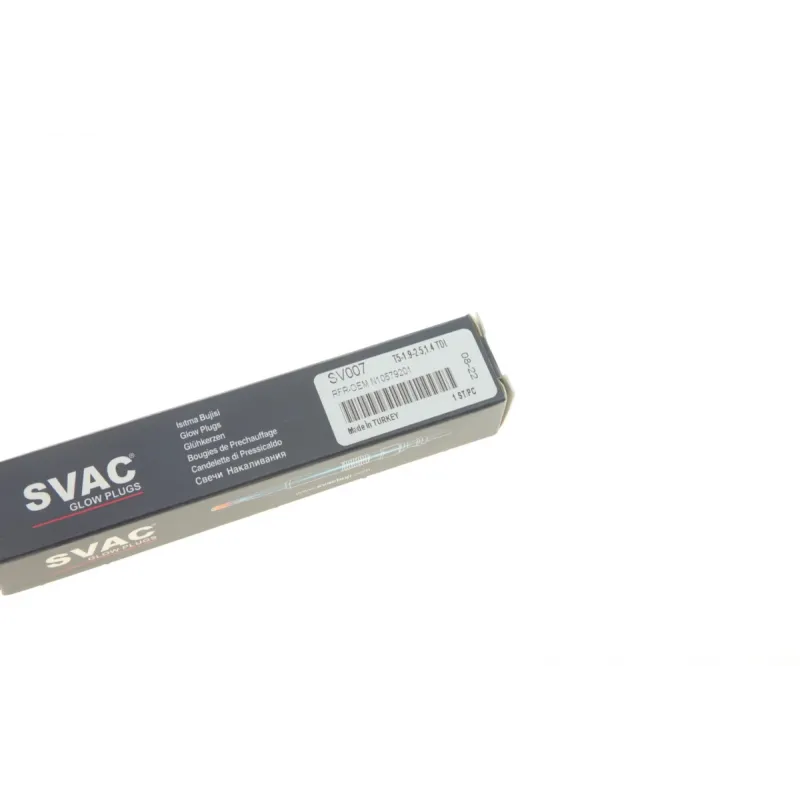 Свічка розжарювання SVAC SV007 для Volkswagen T5 1.9/2.5TDI 2003- (11V, M10x1,0)