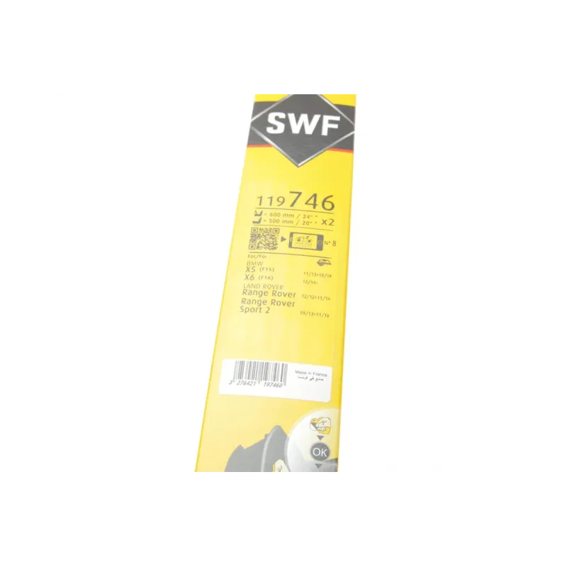Щітки склоочисника SWF 119746 (650/500 мм) для BMW X5 (F15)/X6 (F16) 2013-