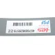 Ресора задня TES 467669626519 Z/Z для Fiat Doblo 1.2-1.9D 2001-, 1-листова, 675/605 мм
