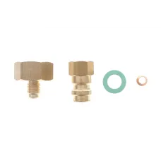 Купити Адаптер HP R134A 1/4SAE + 3/4NPSx1/4SAE | KovelAutoHub