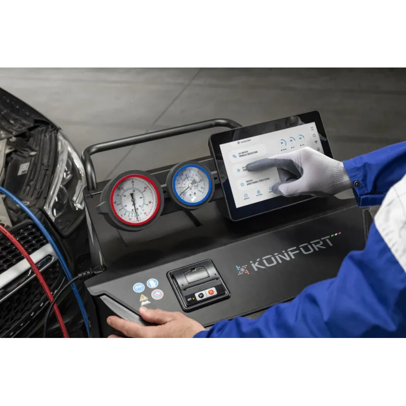 Пристрій автоматичного обслуговування кондиціонерів TEXA KONFORT 780 TOUCH BI-GAS Z1651000121000 R134a/R1234yf