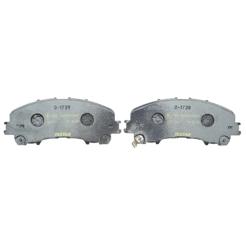 Колодки гальмівні передні TEXTAR 2211701 для Nissan X-Trail, Infiniti Q50, Renault Koleos