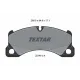 Колодки гальмівні передні TEXTAR 2214801 для Porsche Cayenne 9YA/9YB 2017-, 209.5x94.6 мм
