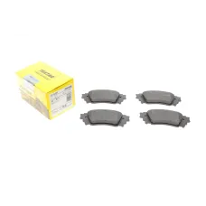 Колодки гальмівні задні TEXTAR 2215301 для Lexus NX 2.0/2.5 16V 14-, Toyota Alphard 3.5 15- (Akebono), 121.3x42.7x15 мм