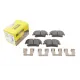 Колодки гальмівні задні TEXTAR 2220901 для Chrysler 300C, Dodge Challenger, Charger, Lancia Thema