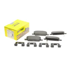Колодки гальмівні передні TEXTAR 2231102 для Opel Insignia B, Mokka X, Buick Encore 2012-2023, 140.8x59.5x19 мм