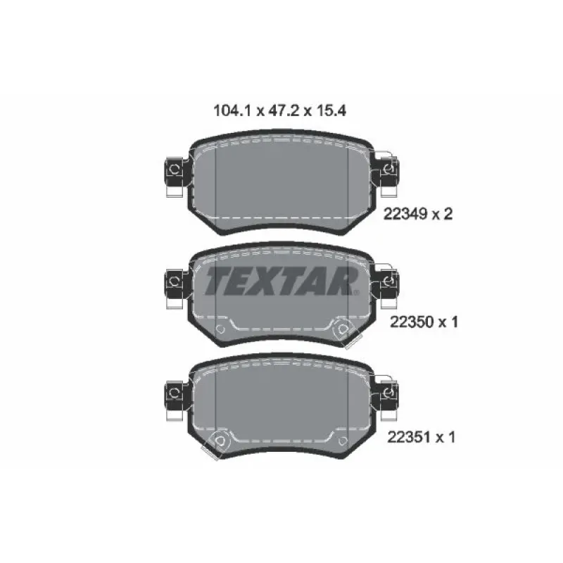 Колодки гальмівні (задні) Mazda 6 2.0/2.5 12- (Akebono)