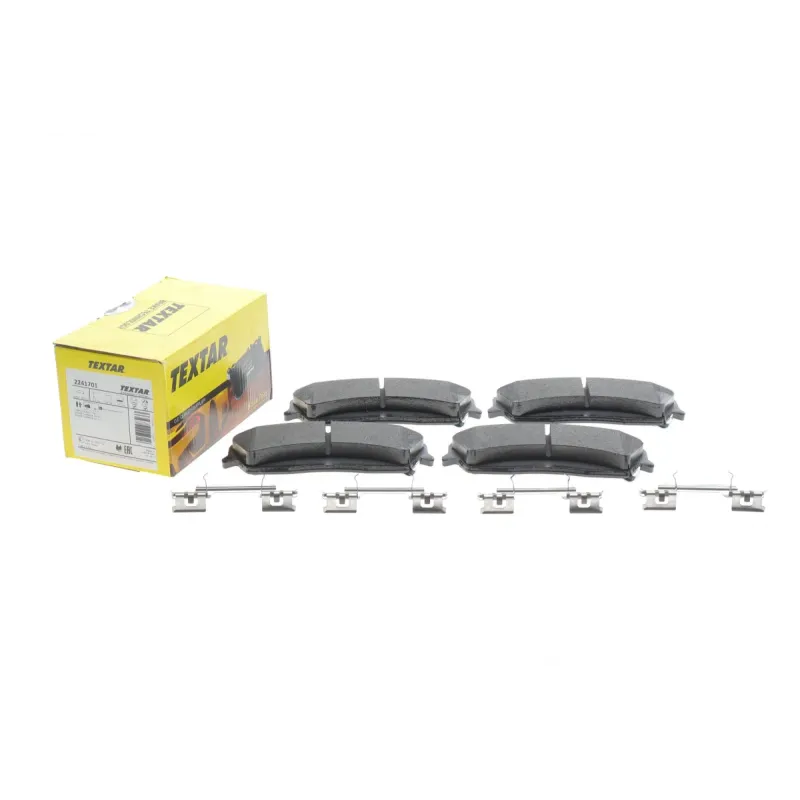 Колодки гальмівні передні TEXTAR 2241701 для Chrysler 300C 2004-, Dodge Challenger 2008-, Charger 2005-