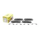 Колодки гальмівні передні TEXTAR 2241701 для Chrysler 300C 2004-, Dodge Challenger 2008-, Charger 2005-