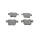Колодки гальмівні задні TEXTAR 2242301 для Mercedes-Benz C-Class W205/GLC X253 2015-2019, 122.5x63.9x16.1 мм