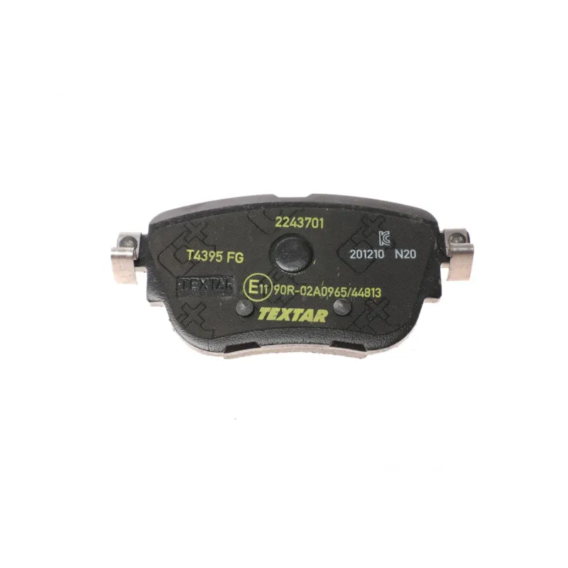 Колодки гальмівні задні TEXTAR 2243701 для Mercedes-Benz E-Class W213 2016-, CLS C257 2018- (114.3x55.4x17.2 мм)