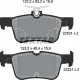 Колодки гальмівні (задні) Ford Mondeo 12- /Galaxy/S-Max 15-/ Kuga 19- (Teves) Q+