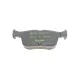 Колодки гальмівні задні TEXTAR 2253105 для Ford Mondeo/Kuga, Teves, 123.3x53.2 мм