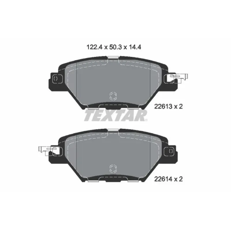 Колодки гальмівні (задні) Mazda CX-9 16- (Akebono)