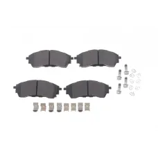 Колодки гальмівні передні TEXTAR 2268801 для Ford Ranger 2011-, 184.8x70x18.9 мм