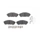Колодки гальмівні передні TEXTAR 2268801 для Ford Ranger 2011-, 184.8x70x18.9 мм