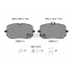Колодки гальмівні передні TEXTAR 2294201 для Mercedes-Benz A-Class W177, B-Class W247 2018-, 135.4x68.9 мм