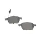 Колодки гальмівні (передні) Audi A4/A6/Skoda Superb/VW Passat 1.9TDI/2.5TDI 96- Q+ (з датчиками)