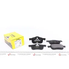 Колодки гальмівні (передні) Volvo S60/S80 2.0/2.4 D/T 98-10 (Teves) Q+