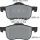 Колодки гальмівні (передні) Volvo S60/S80 2.0/2.4 D/T 98-10 (Teves) Q+