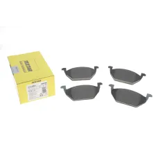 Колодки гальмівні передні TEXTAR 2313001 для Volkswagen Caddy 2003-, Audi A3 1996-2003, Seat Ibiza IV 2002-2009, 19.7 мм