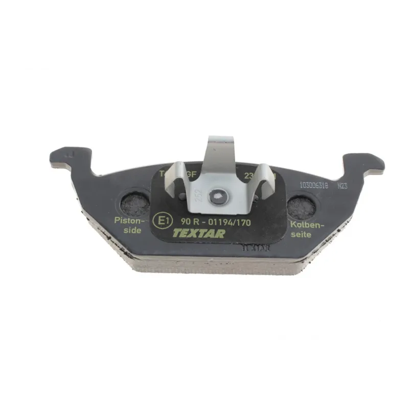 Колодки гальмівні передні TEXTAR 2313001 для Volkswagen Caddy 2003-, Audi A3 1996-2003, Seat Ibiza IV 2002-2009, 19.7 мм