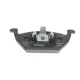 Колодки гальмівні передні TEXTAR 2313001 для Volkswagen Caddy 2003-, Audi A3 1996-2003, Seat Ibiza IV 2002-2009, 19.7 мм