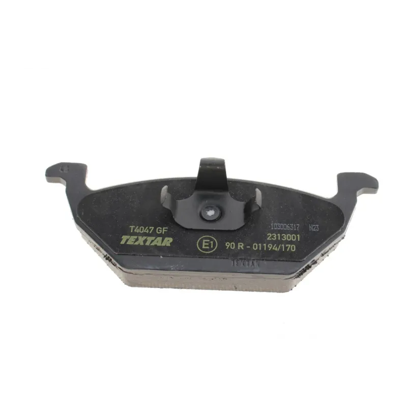 Колодки гальмівні передні TEXTAR 2313001 для Volkswagen Caddy 2003-, Audi A3 1996-2003, Seat Ibiza IV 2002-2009, 19.7 мм