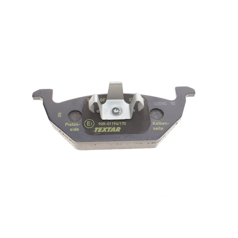 Колодки гальмівні передні TEXTAR 2313101 для Volkswagen Caddy 2003-, Audi A3, Seat Altea, 146x54.7x19.7 мм (з датчиком)