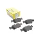Колодки гальмівні передні TEXTAR 2328702 для BMW 3 (E36/E46) 1990-2005, Teves, 151.3x57.7 мм