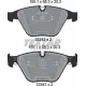 Колодки гальмівні передні TEXTAR 2331207 для BMW 3 (E90/E92/E93) 2006-2013, 155.3x68.3x20.3 мм