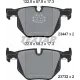 Колодки гальмівні (задні) BMW X5 (E70/F15/F85) 06-18/X6 (E71/E72/F16/F86) 08-19 (Teves) Q+