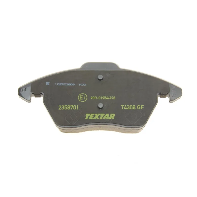 Колодки гальмівні передні TEXTAR 2358701 для VW Caddy 2003-, Audi A3 8P1, Audi A1 8X1, 155.1x66 мм