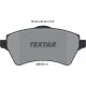 Колодки гальмівні передні TEXTAR 2361501 для Land Rover Freelander 1998-2006