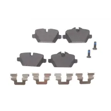 Колодки гальмівні задні TEXTAR 2362303 для BMW 1 (E81/E87) 2003-2012, 3 (E90/E92) 2005-2011, 95.4x51.9x17.4 мм