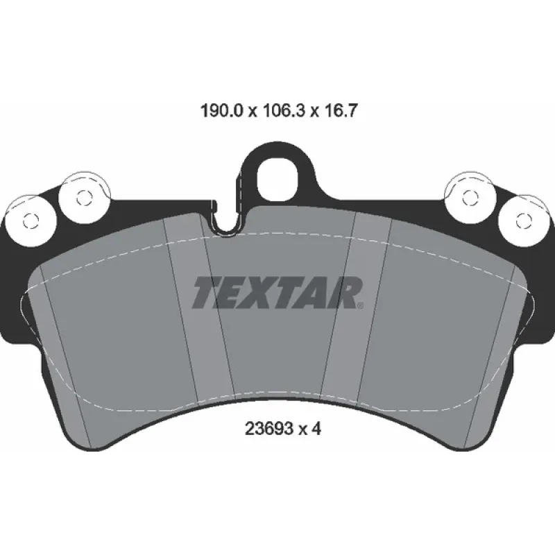 Колодки гальмівні (передні) Audi Q7/Porsche Cayenne/ VW Touareg 3.0-6.0 02- (Brembo)