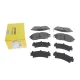 Колодки гальмівні передні TEXTAR 2369801 для Renault Koleos, Nissan Qashqai, Infiniti EX, Sumitomo