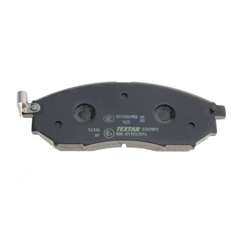 Колодки гальмівні передні TEXTAR 2369801 для Renault Koleos, Nissan Qashqai, Infiniti EX, Sumitomo